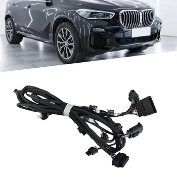 Комплект Кабели окабеляването на Предната Броня на Автомобила 25DX 30DX 40IX 45EX Инсталация Система за Помощ При паркиране с Радара PDC Черна Пластмаса За BMW X5 G05 2018-2022