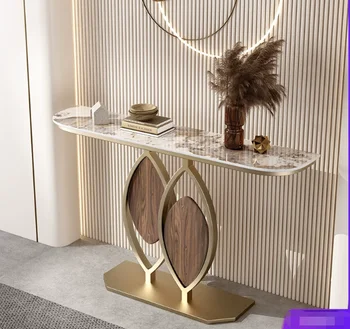 Креативен въвеждане на бюфет в италиански стил, луксозен вход маса, вход шкаф, стенен маса