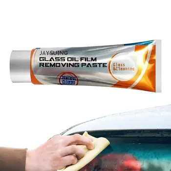 Крем за отстраняване на стъклена филм, водоустойчив пречистване на автомобилни стъкла, пречистване на маслената фолио на предното стъкло, препарат за премахване на блажна филм с боя на автомобила, средство за отстраняване на стикери