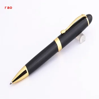 Луксозна висококачествена химикалка писалка с синьо мастило X450, черна, бизнес, офис, със средно върха, нова