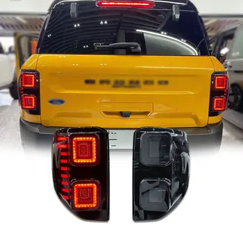 Ляв и десен опушен задна светлина задни светлини задните светлини на автомобил за Ford Bronco Sport 2021 2022