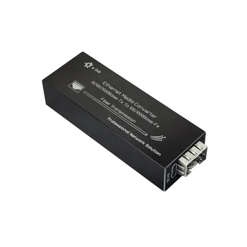 Мини-Gigabit оптичен медиаконвертер (без модула) 10/100/1000 Mbit/s Micro Ethernet IP Мед-оптичен предавател Type-C 5V