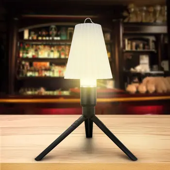 Мини фенер за къмпинг с абажуром за статив, окачен фенер, мащабируем походный лампа Type-C, перенастраиваемая лампа за туризъм на открито