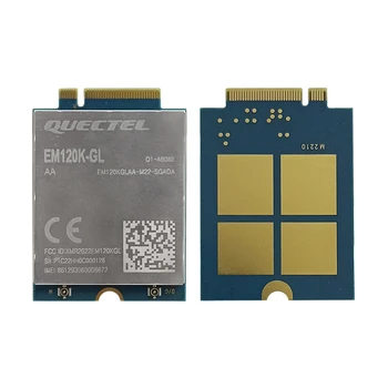 Модул Quectel EM120-K EM120K-GLAA LTE Cat 12, форм-фактор 4G GPS модул LTE-A EM120KGL M. 2 за GPS базирани приложения М2М и Ин