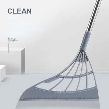 Мокри и сухи чистачките Magic mops не оставят следи силиконови швабр. Подвижни меки материали могат да се изпращат от компанията one generation small broom