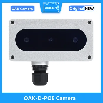 Мрежова камера OAK-D-POE комбинирани функции Poe, комплект за машинно зрение Opencv с изкуствен интелект, водоустойчив IP67, Лихтенщайн