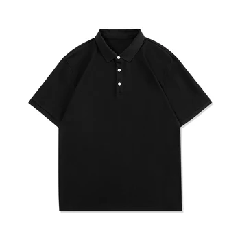 Мъжка черна риза с къси ръкави, с къси ръкави NIGO #nigo94658