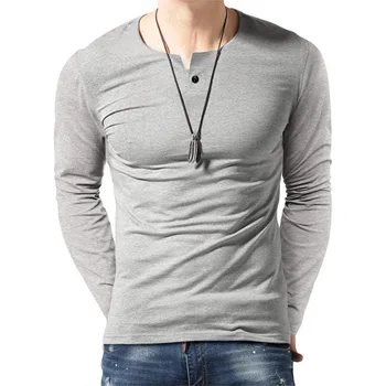 Мъжки тениски 2023, нова тениска с дълги ръкави, дрехи големи размери 9594