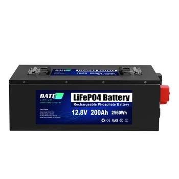 На склад в ЕС до UPS DDP вградена слънчева батерия BMS Lifepo4 акумулаторна литиева батерия е 12.8 V 12v 100Ah