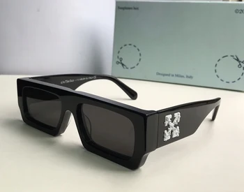 Най-добрите цени от OW40008U Слънчеви очила за мъже, модерен дизайн в титановом стил, слънчеви очила за жени с предавателна