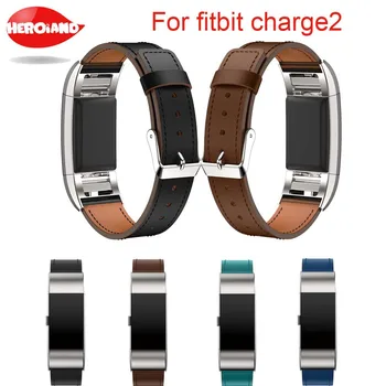 Нов луксозен каишка за часовник от естествена кожа, модерен регулируема аксесоар, каишка за китката, гривна, каишка за часовник, с каишка за часовник за Fitbit Charge