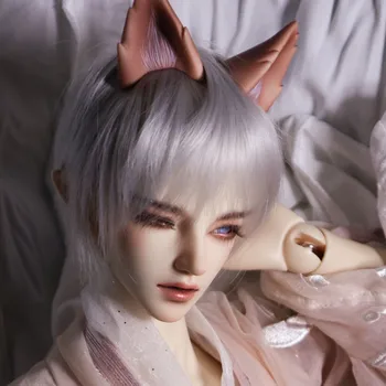 Нова кукла BJD SD Wei Yuejin sp 1/3 момче силен чичо вълк-като уши на ставата хуманоиден точков грим