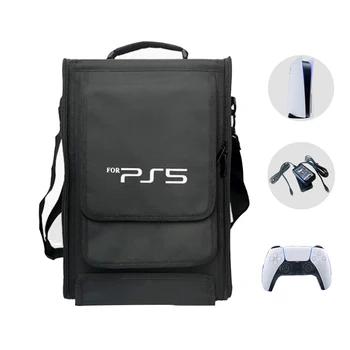 Новата Преносима Чанта За Носене на конзолата PS5, Калъф за контролера, регулируем Чанта През рамо За Sony PS5, Чанта, Чанта За багаж