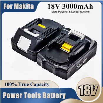 Нови оригинални за Makita BL1830 18V 3000mAh Подмяна на батерии, електрически инструменти BL1815 BL1840 LXT400 194204-5 194205-3 194309-1 L70