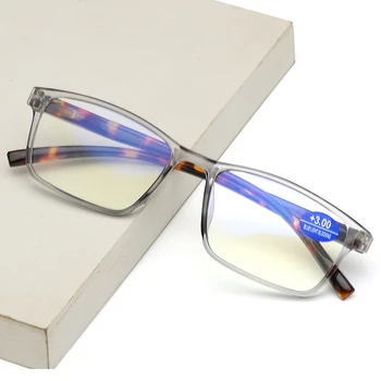 Нови очила за Далекогледство с анти-синя Светлина, Мъжки, Женски, с Висока Разделителна способност, Компютърни Очила с Анти-Синя Светлина, Оптични Очила от + 1.0 до + 4,0