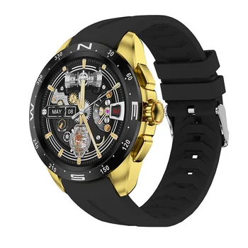 Новите смарт часовници H6 Max Bluetooth Покана AI Гласова помощ Мъжки бизнес умен часовник от неръждаема стомана, спортен гривна-фитнес-тракер