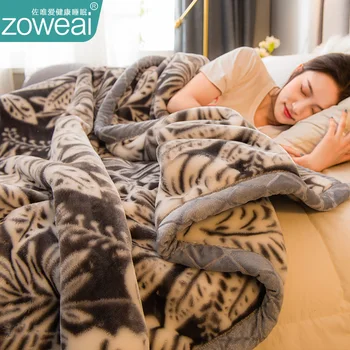 Одеяло в скандинавски стил; сезон пролет-есен; одеяло от коралов руно; просто зимата плътно фланелевое одеяло.