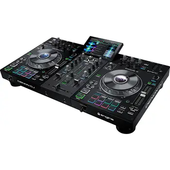 (ОРИГИНАЛ) ЛЯТНА разпродажба отстъпка 100% Denon DJ Prime4 4-канален автономна диджейская система Serato DJ Controller black