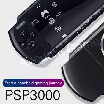 Оригинален PSP3000 рециклирани PSP за игрова конзола Sony PSP 3000, 16 И 32 GB 64 GB 128 GB карта памет