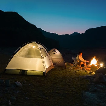 Палатка за нощуване на открито, двойна, за дивата природа, професионална, просто, за един поход, палатка за катерене, суперлегкая, къмпинг със защита от дъжд