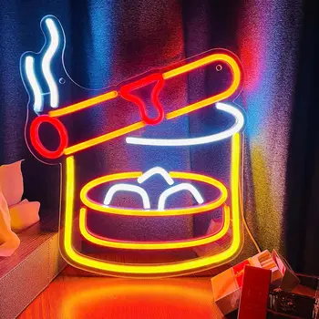 Пепелник Louis V Neon Уникален дизайн, оформяне на интериора на дома, индивидуалност, нощен бар, ресторант, клуб, led светлини