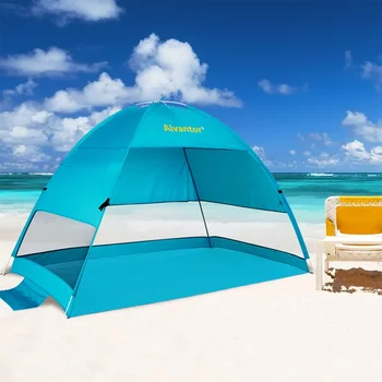 Плажна Палатка Поп Плажен Чадър Sun Shelter Pop Up UV50 + Canpoy от Alvantor, палатка Coolhut Plus за къмпинг