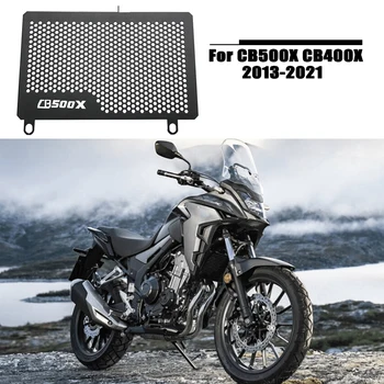 Подходящ за Honda CB500X CB400X CB 500X CB 500 X CB400 X 2013-2021 мотоциклет Алуминиева защитна решетка на радиатора, Капачката на Защитни детайли