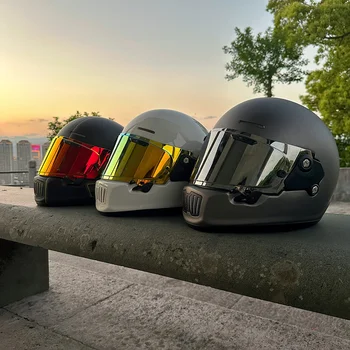 Полнолицевой мотоциклет шлем Rapide Нео FROST черна каска за каране на мотокрос, състезателна каска за мотобайка