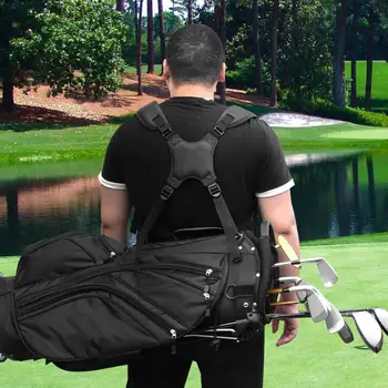 Презрамка за голф, добра носеща способност, наплечная тампон за чанти за голф, нескользящий регулируема презрамка, разменени презрамка за голф