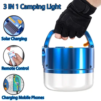 Преносим фенер за къмпинг на слънчевата енергия, USB акумулаторна фенерче, лампа за палатка, лагерные светлини, аварийно осветление за улици