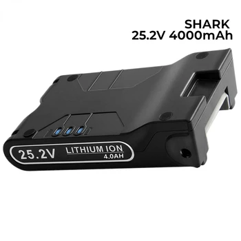 Преносимото батерия 25,2 4,0 Ah за Shark XBAT200 е Съвместим с Shark IF200 IF201 за безжична прахосмукачка Шарк ION Flex