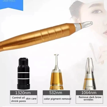Производител продава пряка лазерна писалка ND YAG за премахване на татуировки, пикосекундную лазерна писалка 532 nm / 1064 nm / 1320 нм