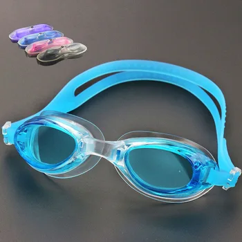 Професионални детски очила за плуване с защита от замъгляване, очила с цветни UV-лещи, очила за гмуркане, очила за плуване, за да се купи в магазина XR-Hot