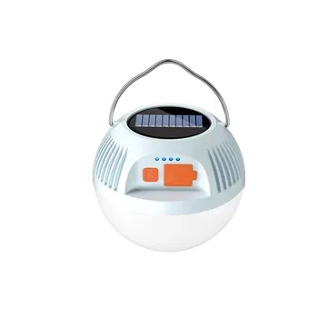 Светлина USB Водоустойчива лампа за осветление акумулаторна лампа Авариен Къмпинг Къмпинг палатка градина Коледни подаръци син