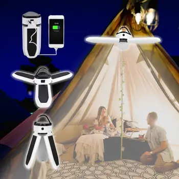 Светодиодно led осветление за къмпинг Usb преносими Акумулаторни фенери за палатки Външни слънчеви акумулаторни фенери Лагерные светлини студийни светлини