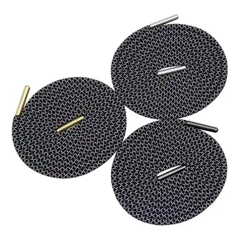 Светоотражающая лента Coolstring 4,5 мм, 3 м, отразяващи въже, чрез шнурове за възрастни дължина 120-180 см, модерен аксесоар за Унисекс обувки на едро