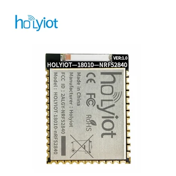 Сертифициран от FCC, CE Holyiot 18010 Nordic NRF52840 Модул Bluetooth 5,0 С Ниска консумация на енергия, Модули за Потребителска електроника за окото МОЖНО