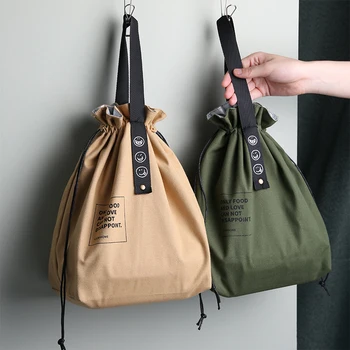 Случайна чанта за обяд, регулируема широко отворена холщовая дизайнерска чанта за обяд, училищна чанта за обяд, аксесоари за пикник