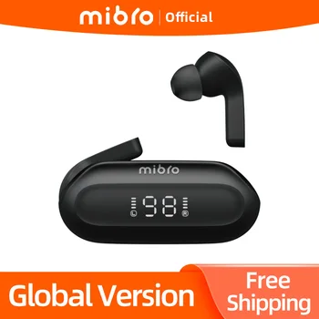 Слушалки Mibro 3 Bluetooth 5.3 Слушалки TWS Безжични Слушалки с Докосване IPX4 Водоустойчив ENC Стерео Спортни Слушалки 3 Слушалка