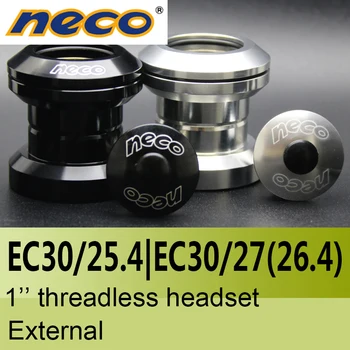 Слушалки Neco без дърворезба 1 инч EC30 / 25,4 EC30 / 27 mm 27 26,4 26,4 мм Височина 29 мм външни подшипниковые стоманени слушалки 30 мм