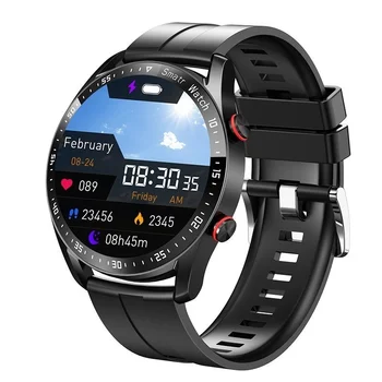 Смарт часовници HW20 с Bluetooth-разговори, умни часовници, Екг + точки, бизнес водоустойчив часовник с каишка от неръждаема стомана, официалния магазин, безплатна доставка