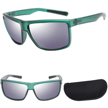 Спортни слънчеви очила с защита UV400, колоездене, очила за голф, мъжки квадратни очила за шофиране, очила за колоездене на разходки, очила за риболов