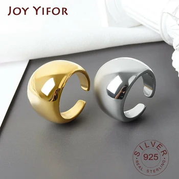 Сребро проба 925, нов изчистен дизайн, пръстени за усукване на веригата, топка, ретро-проблемно открывающееся пръстен ръчно изработени, модни изискани бижута