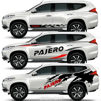 Стикер на suv на Mitsubishi Pajero Sport 2010-2020 стикер за външно покритие на каросерията, нови модифицирани аксесоари Pajero
