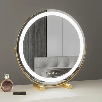 Стоящ Led Декоративни Огледала Проста Спалня Умни Декоративни Огледала в Сенниците на 