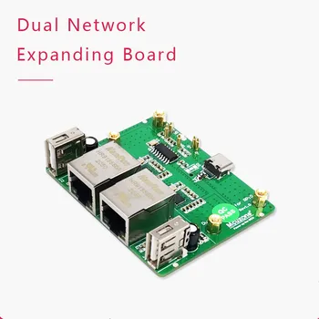Такса за разширяване на Raspberry Pi Zero W/WH Ethernet интерфейс USB 4G комуникационен модул Метален корпус