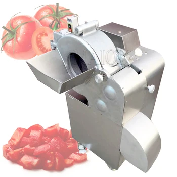 Търговска машина за нарязване на зеленчуци на кубчета /домати на кубчета