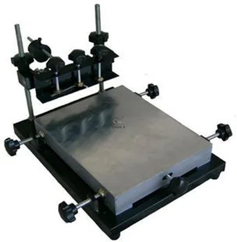 търговски малка ръчно станция за ситопечат SMT ръчно станция отпечатывания с един удар факел паста ситопечат, печатна машина