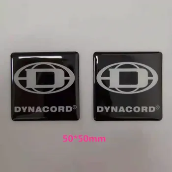 Универсална Табела с Логото OEM за Означения Dyncord Plastic Signage Sign За Аудиоусилителя Speaker Високоговорител 50*50 мм
