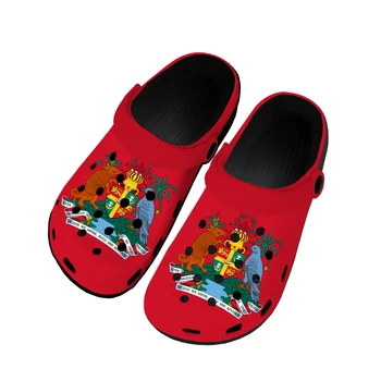 Флаг Гренады Домашни сабо по поръчка Водоустойчив Мъжки обувки дамски тийнейджърката Гренадская обувки градински сабо дишащи плажни чехли с дупки